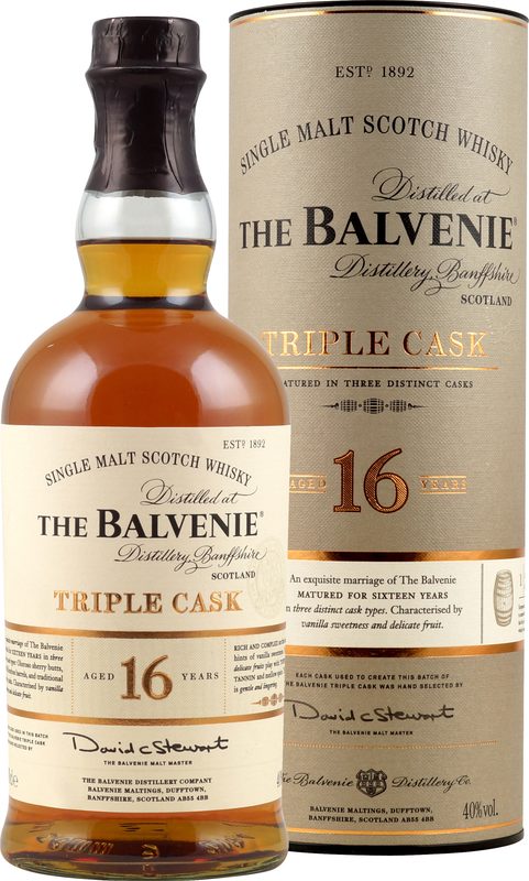 The Balvenie Triple Cask 16 Jahre 0,7l 40% ab 88,99 € | Preisvergleich bei blogger.com