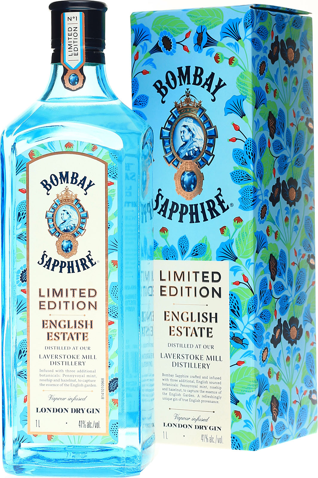 Bombay Sapphire limited Edition English Estate Siche