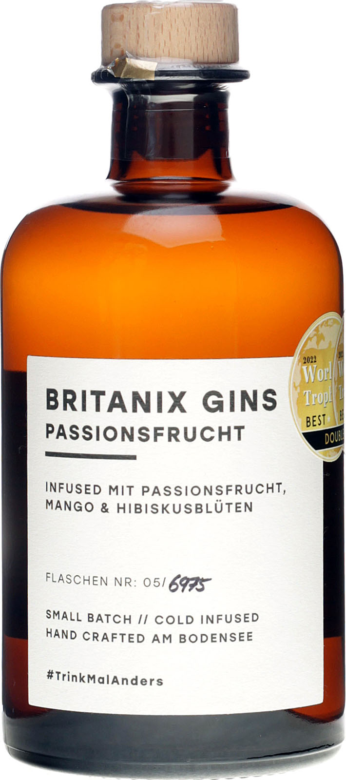 Botanix Gin Infusions Passionsfrucht, innovativer Gin v