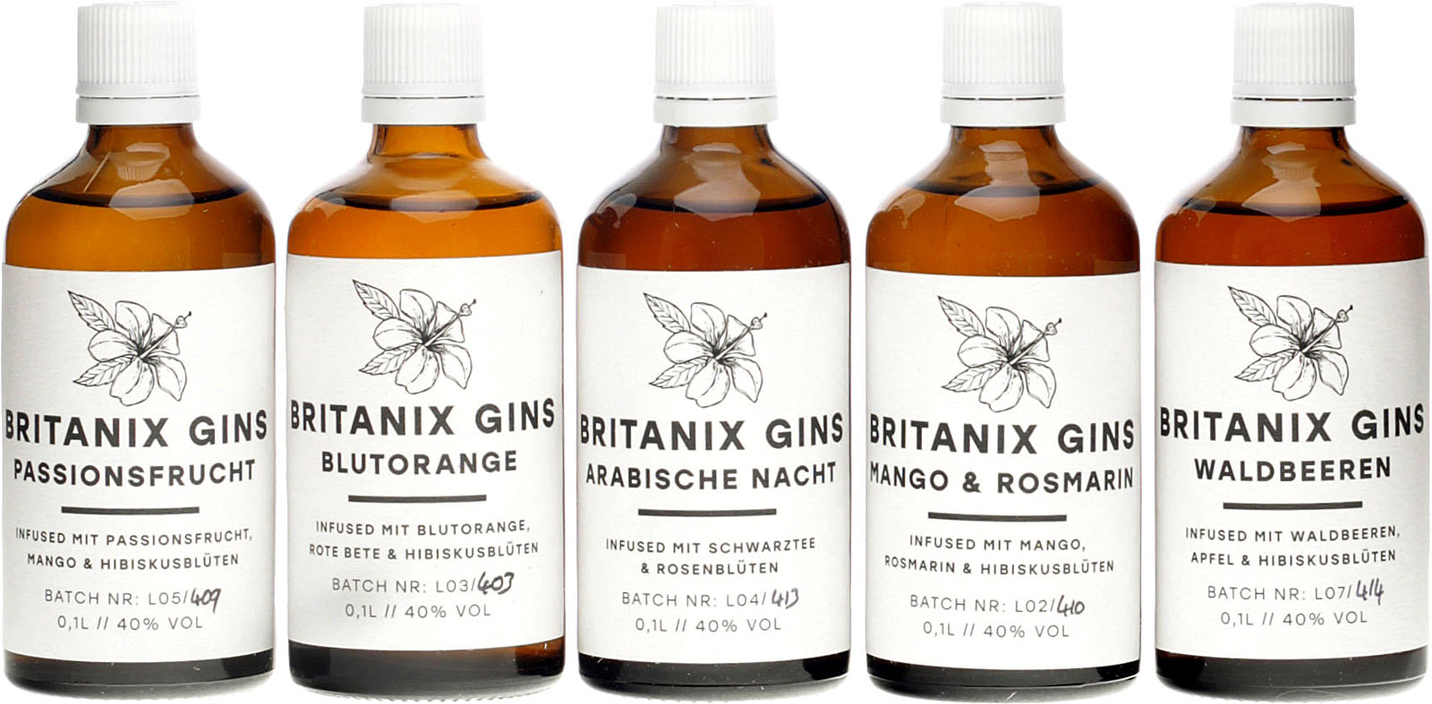 Botanix Gin Schlemmer Box, köstlicher Gin vom Bodensee