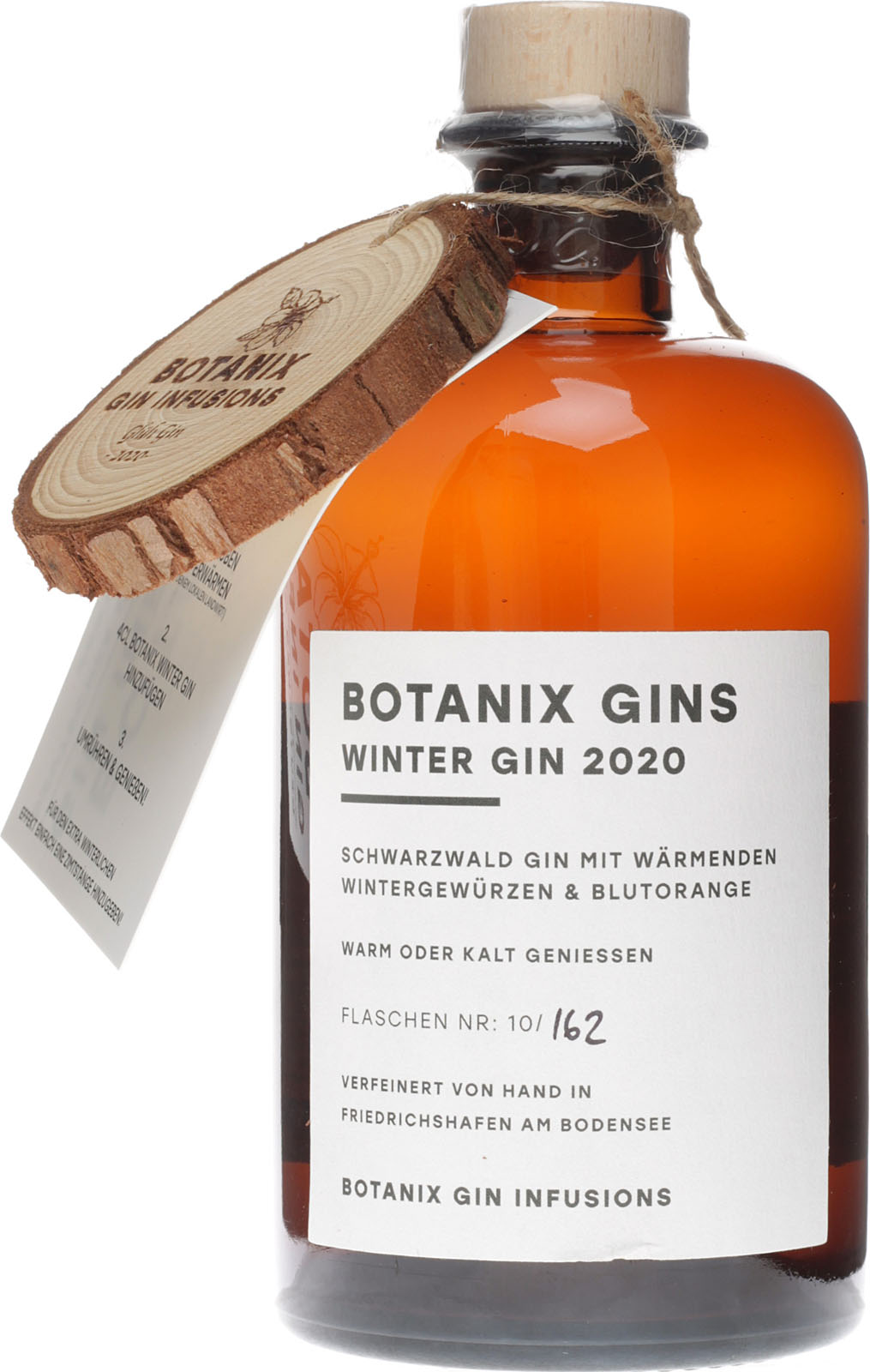 Botanix Winter Gin 2020, Glüh Gin vom Bodensee