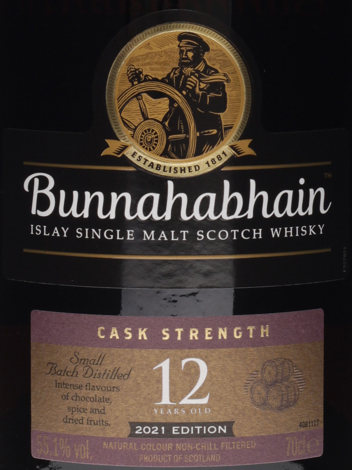 Bunnahabhain Cask Strength 12 Jahre Ein außergewöhnlicher Single Malt Whisky