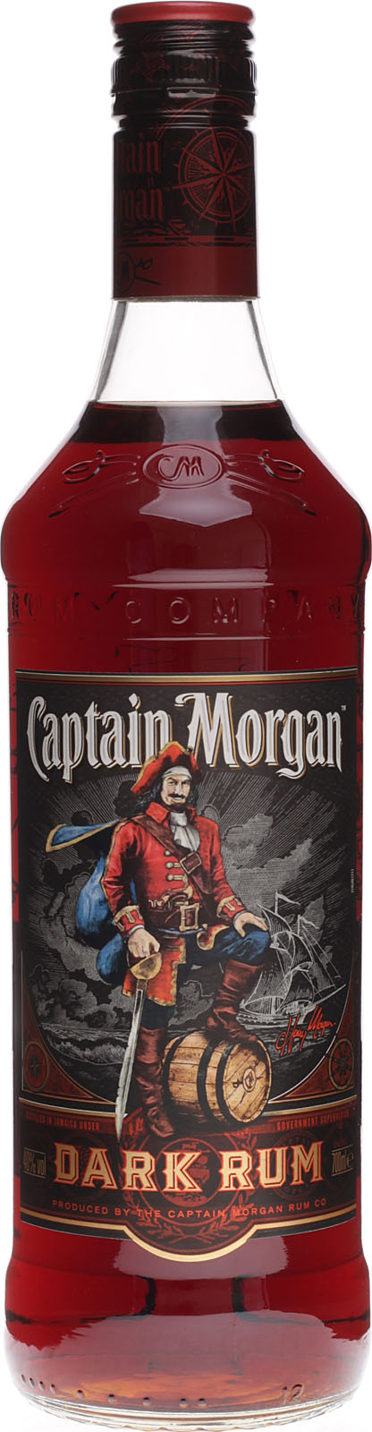 Captain Morgan Dark Rum 0,7 Liter 40 % Vol., online