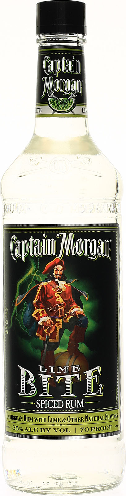Blechschild 30 X 20 cm Captain Morgan Lime Bite 