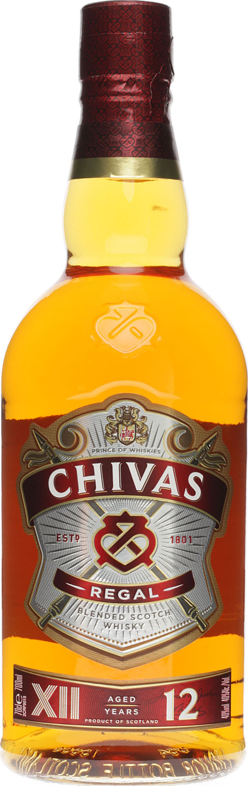 Chivas Regal 12 Jahre Premium Blended Scotch Whisky Mit 12 Jahren