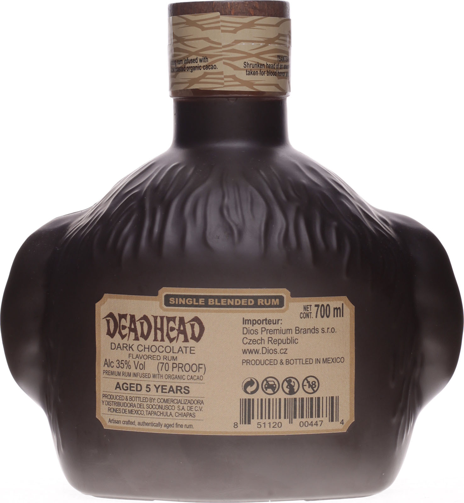 Deadhead Chocolate Likör 0,7 Liter 35 % Vol. bei uns im