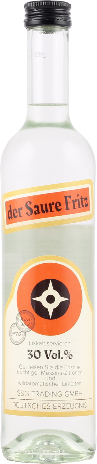 Der Saure Fritz Ist Ein Likor Aus Deutschland Der Seine Beruhmtheit In Den 70er