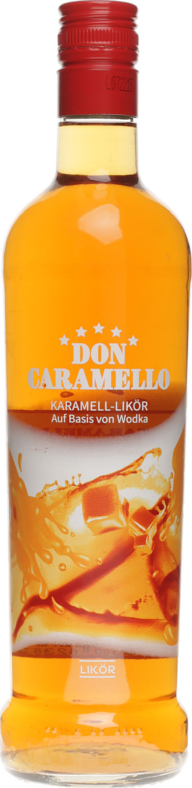 Don Caramello Karamell Likör bei uns im Shop kaufen.