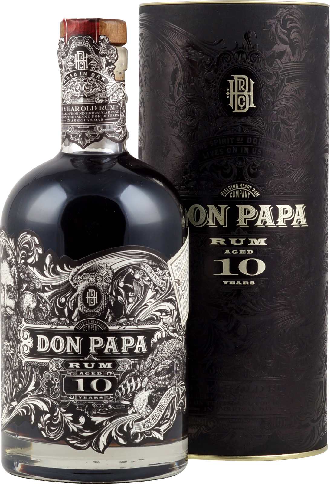 Don Papa Rum 10 Jahre mit 43 Vol. Gelagerter Rum de Don Papa Rum 10 Jahre mit 43 Vol. Gelagerter Rum de