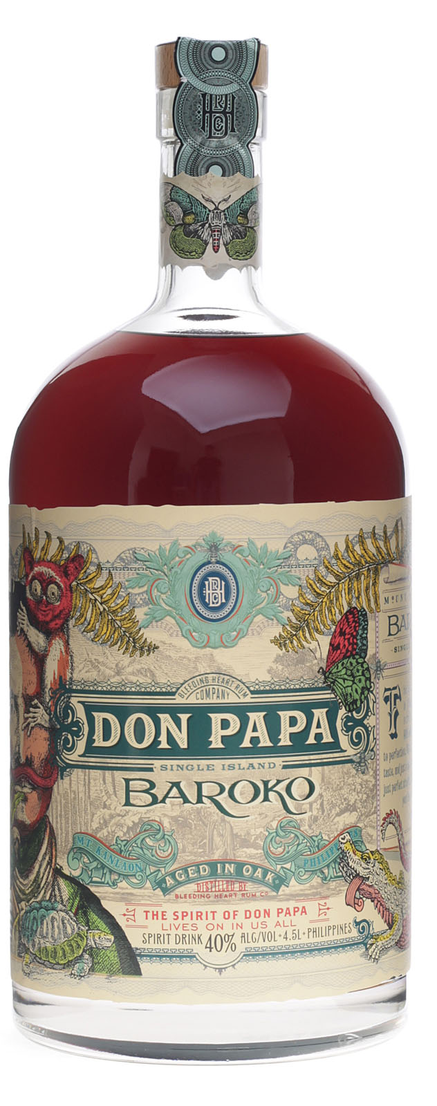 4,5 Großflasche Don Liter Papa mit Baroko