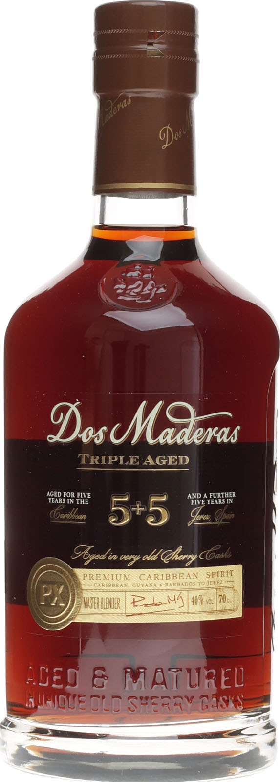 Dos Maderas PX 5 + 5 Jahre mit 700 ml, 40 %