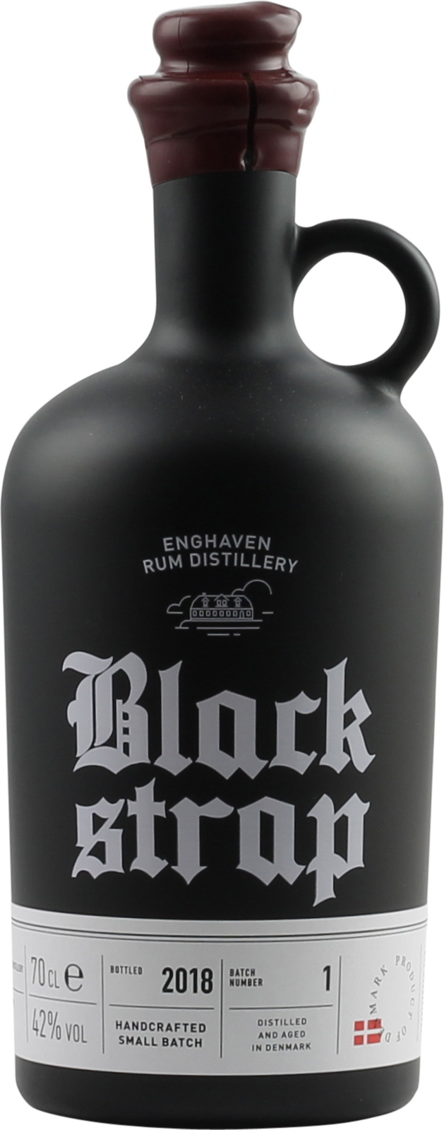 Enghaven Rum Distillery Black Strap, dänische Spirituos