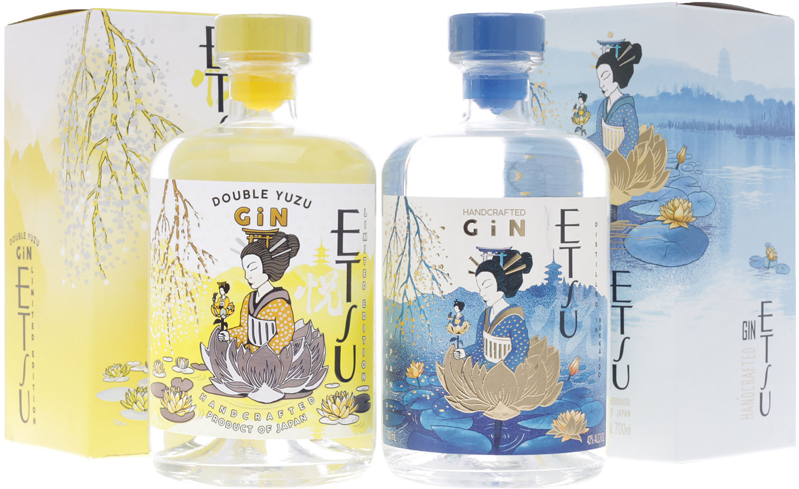 Etsu Japanese Gin Gin Kreation aus Japan mit aromatis