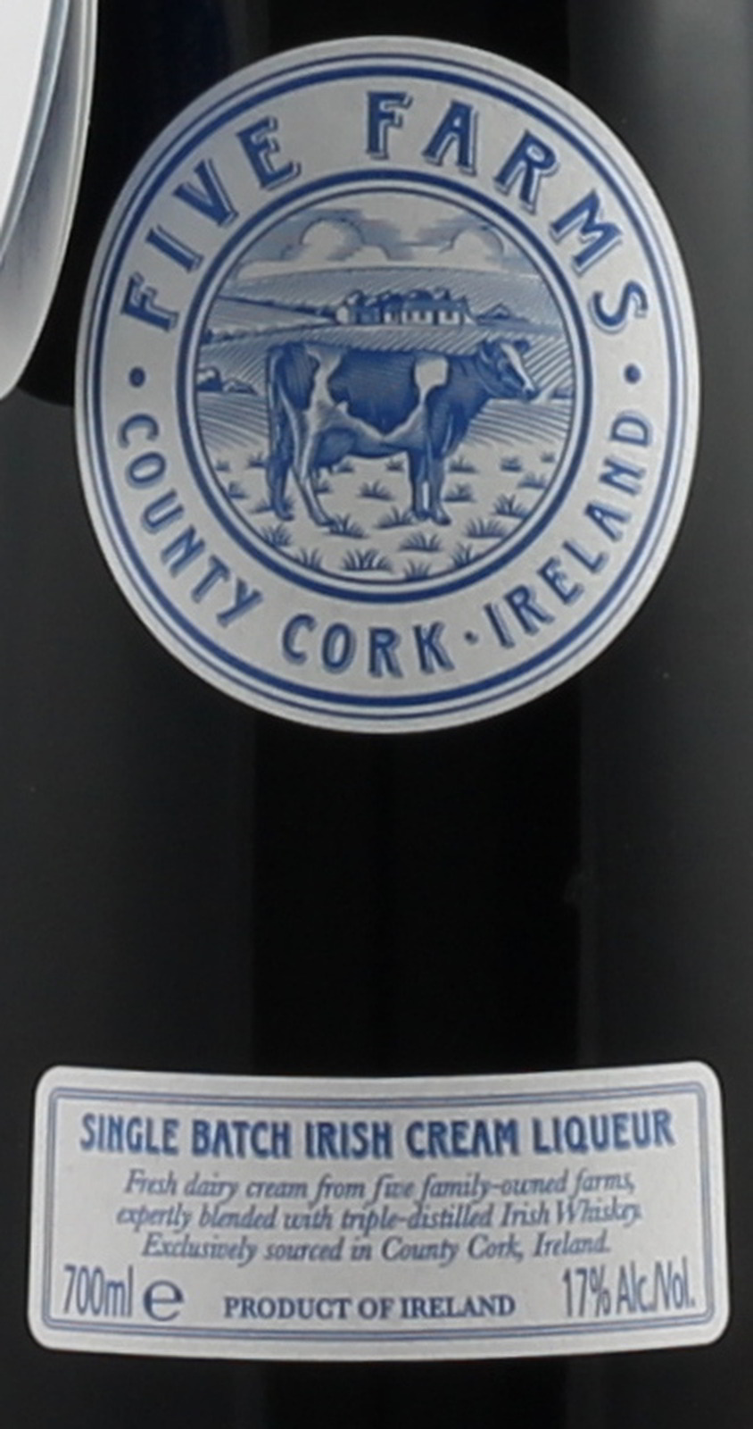 Five Farms Single Batch Cream Liqueur, irischer Sahneli