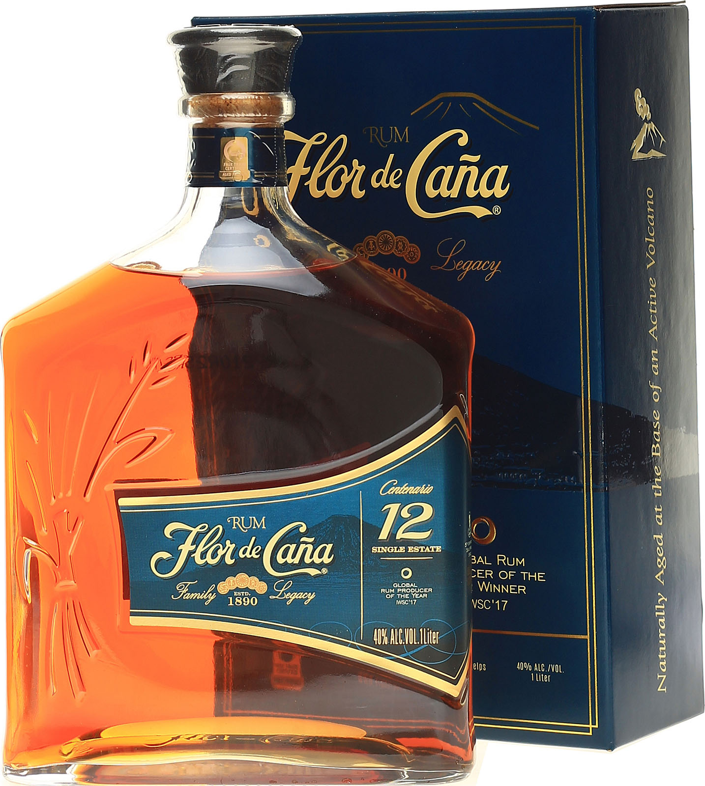 Flor de Cana Rum 12 Jahre Centenario aus Nicaragua im O
