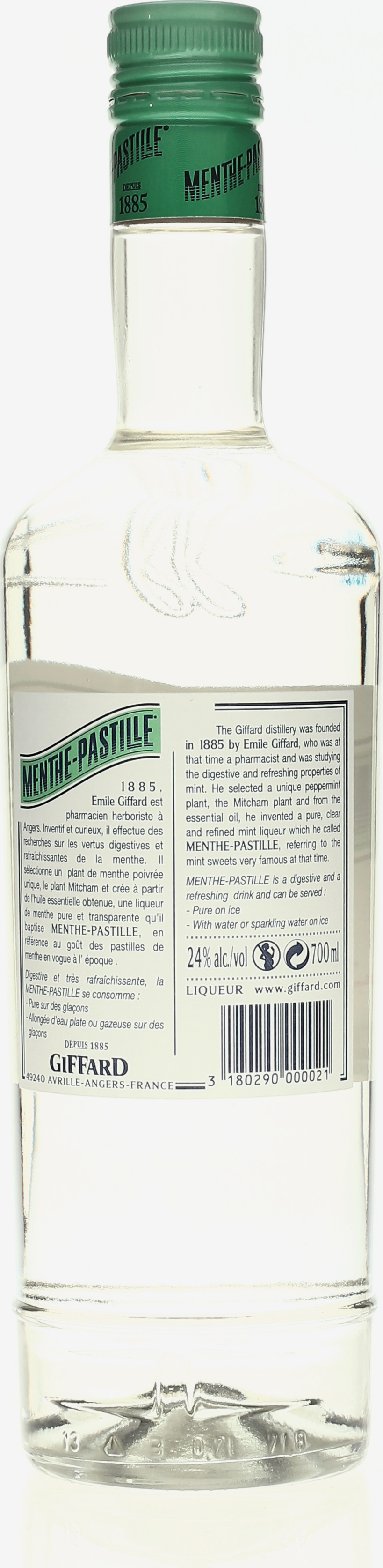 Liqueur Menthe-Pastille - Giffard 24% vol