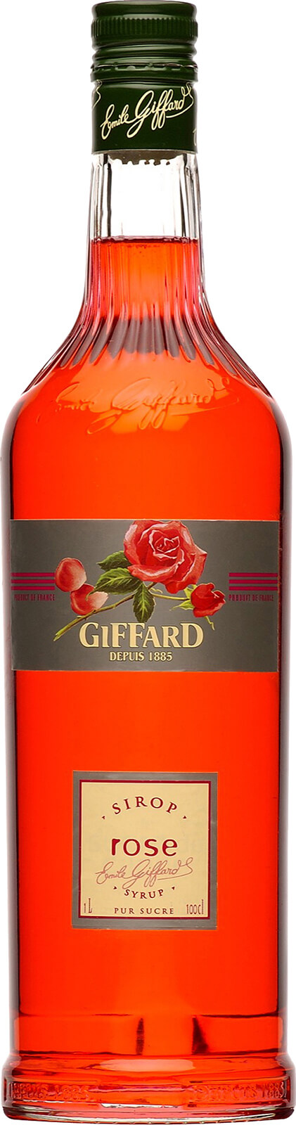 Giffard Rosen Sirup 1 Liter, aus Frankreich