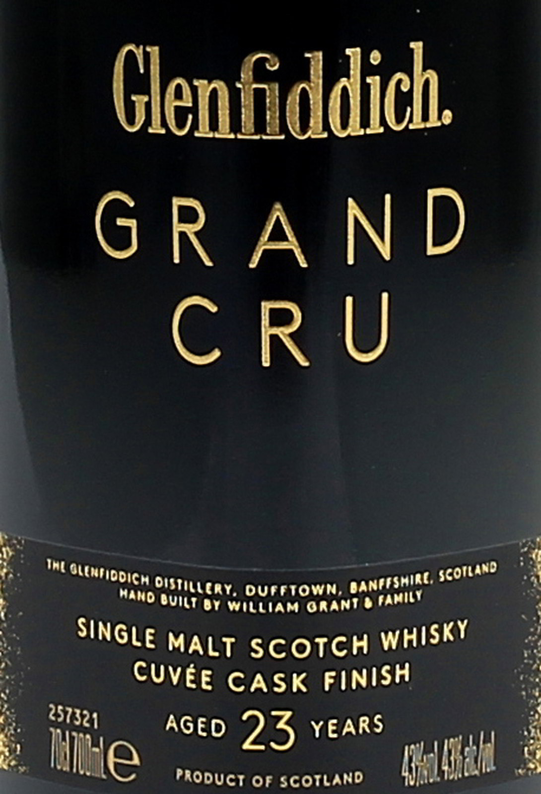 Glenfiddich 23 Jahre Grand Cru, limitiert