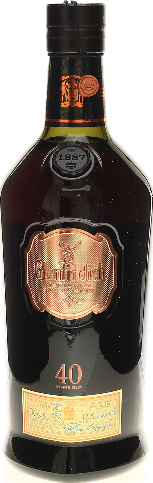 Glenfiddich 40 Jahre Whisky ein außergewöhnlicher Singl