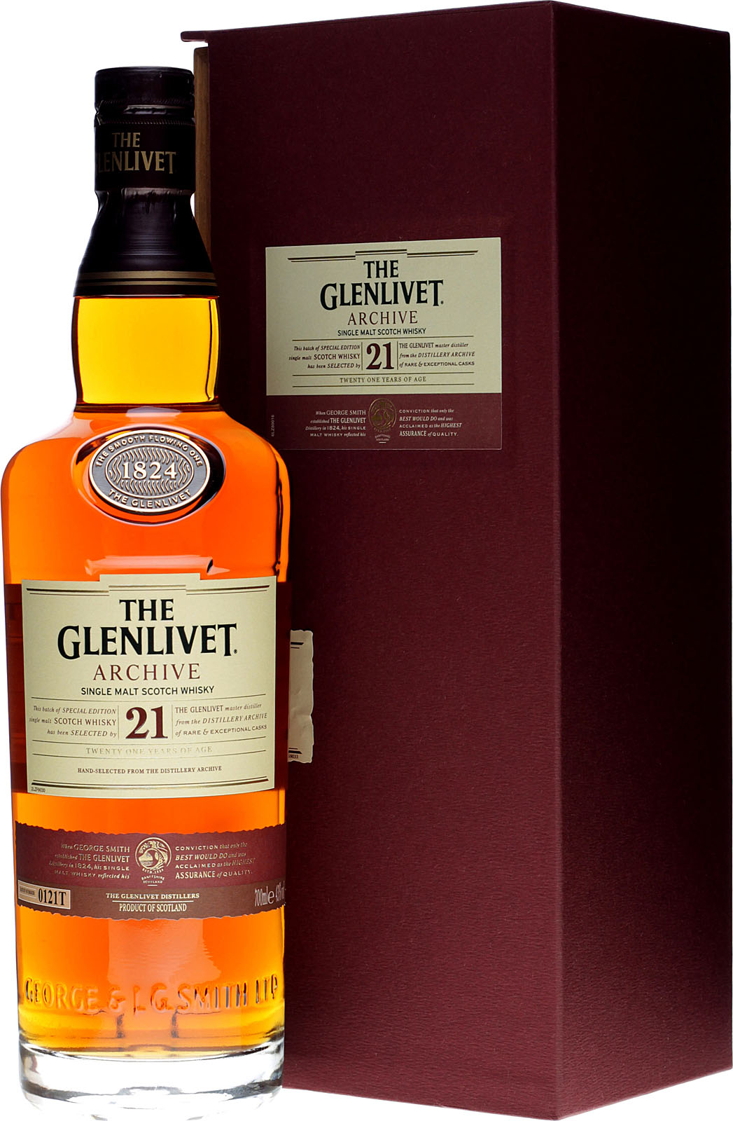 【G&M ライオン】Glenlivet 21 Years Old Whisky G&M ライオン】Glenlivet 21 Years Old Whisky 21 Year Old Single