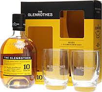 Glenrothes 10 Geschenkset mit zwei Whisky Tumbler Glse