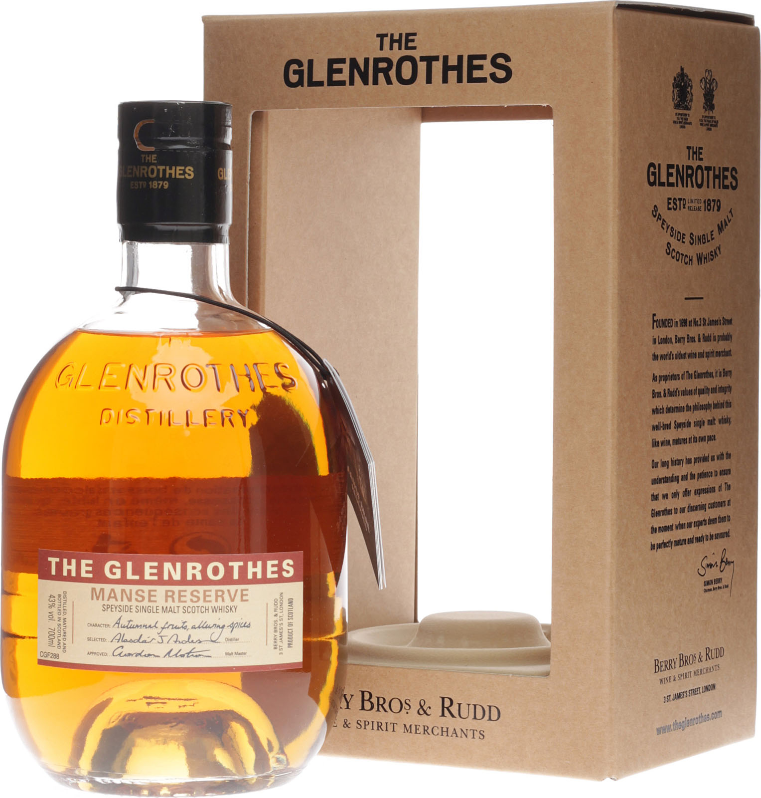Glenrothes Manse Reserve von der Speyside in Schottland