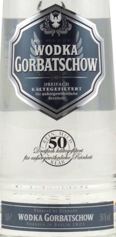 Gorbatschow Black Label 1 Liter
