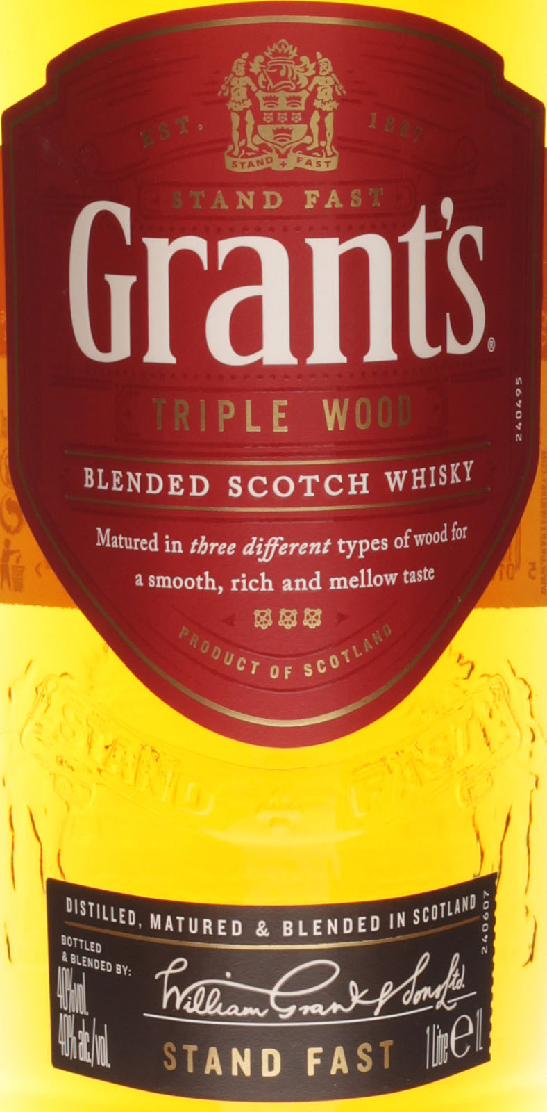 Wood mit 40 Whisky 1000 und ml % Triple Grants