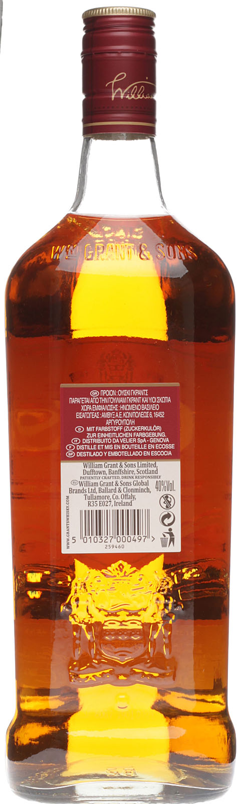 Grants Triple Wood Whisky mit 1000 ml und 40 % Vol.
