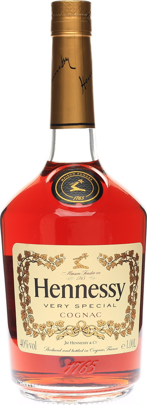 Hennessy Vs Cognac In Der 1 Literflasche Aus Der Beruhmten Hennessy Cognac Familie