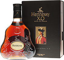 Hennessy X.O. 350 ml. Doppeltes Gold 2008