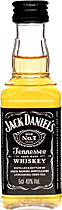 Jack Daniels No. 7 Miniatur mit 0,05 Liter 40 % Vol.