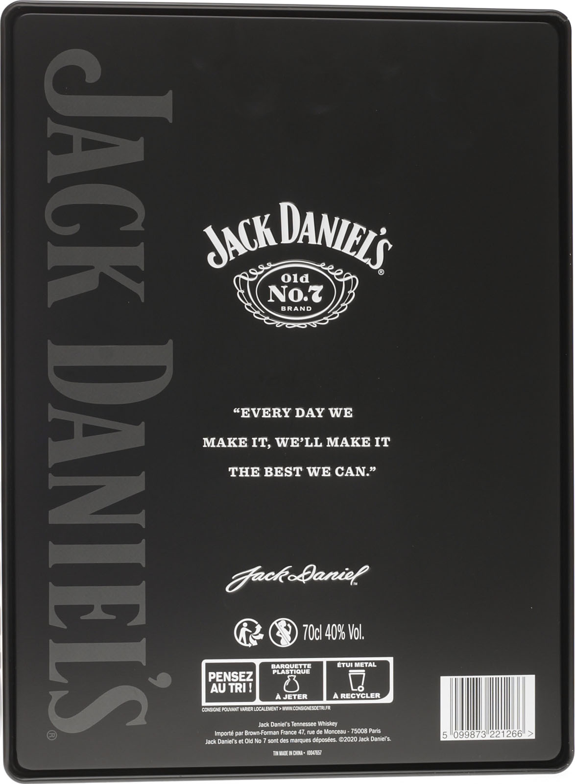 Jack Daniels T Honey Gibraltar Glas gelbe Schrift 2cl/4cl Gläser groß 001