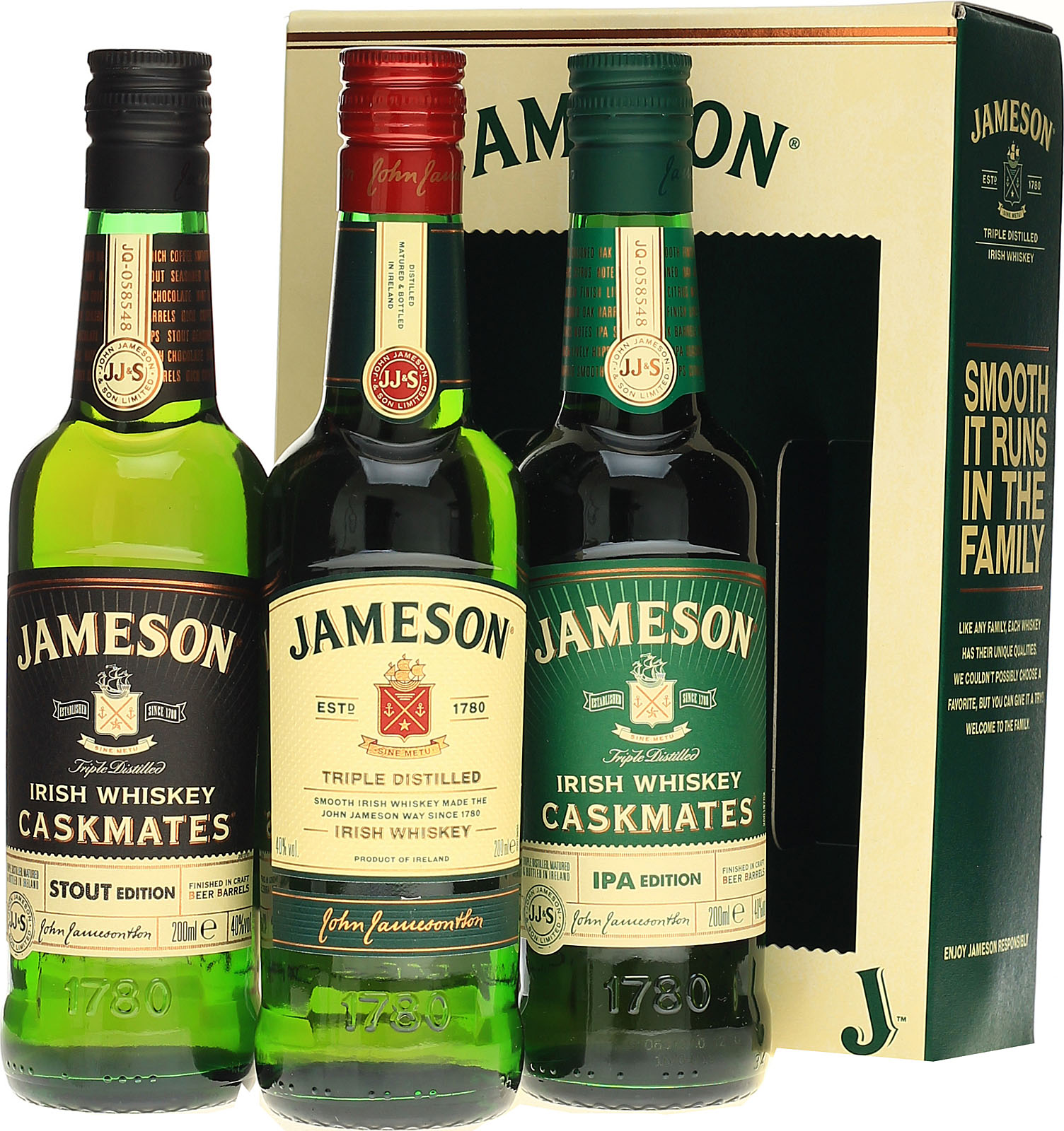 Jameson Triple Pack Irish Whiskey