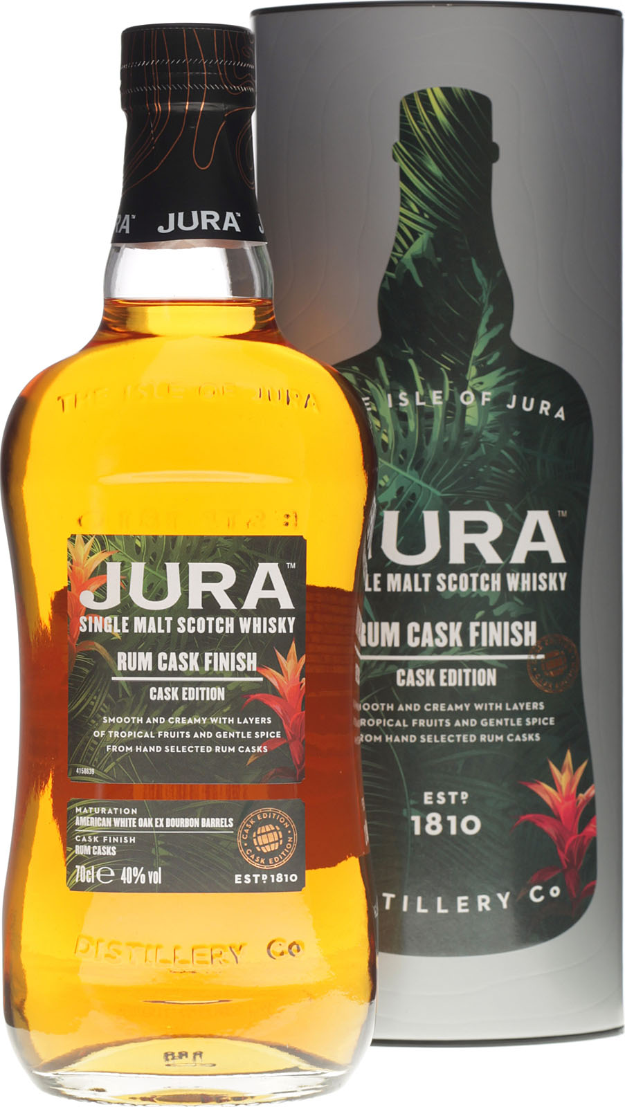Jura Singel Malt Rum Cask Finish bei uns im Shop kaufen