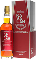 Kavalan Ex Sherry Oak Whisky mit 46 % Vol. und 700 ml i