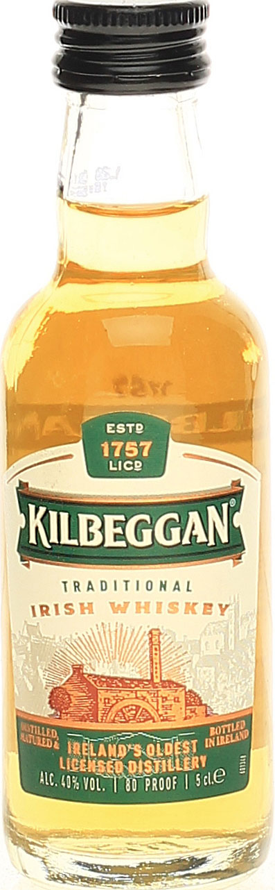 Kilbeggan Irish Whiskey 0,05 Liter 40 %