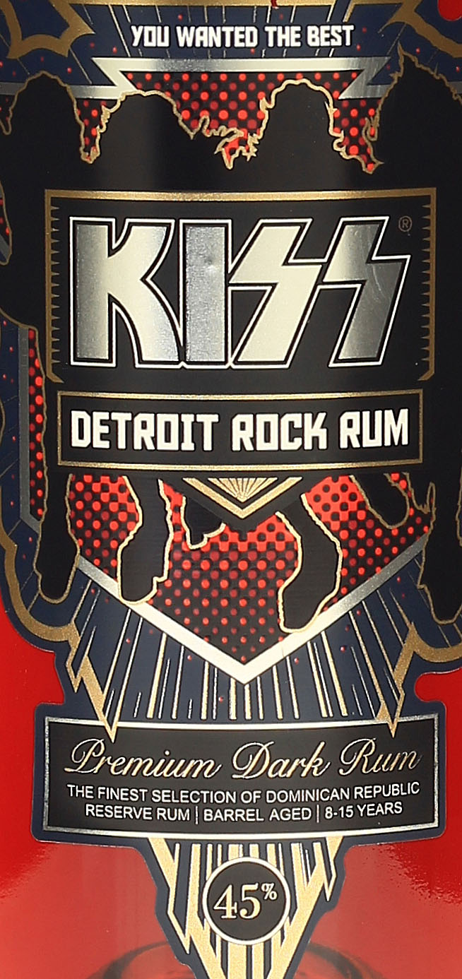 Kiss Detroit Rock Rum 0,7 Liter 45 Vol. im Shop kaufe