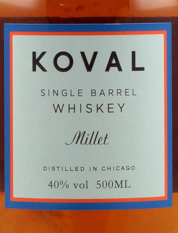 Koval Millet Single Barrel Organic Whiskey kaufen