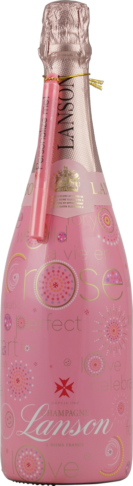 % Edition 0,75 12,5 Champagner Pink Lanson V Liter Rosé