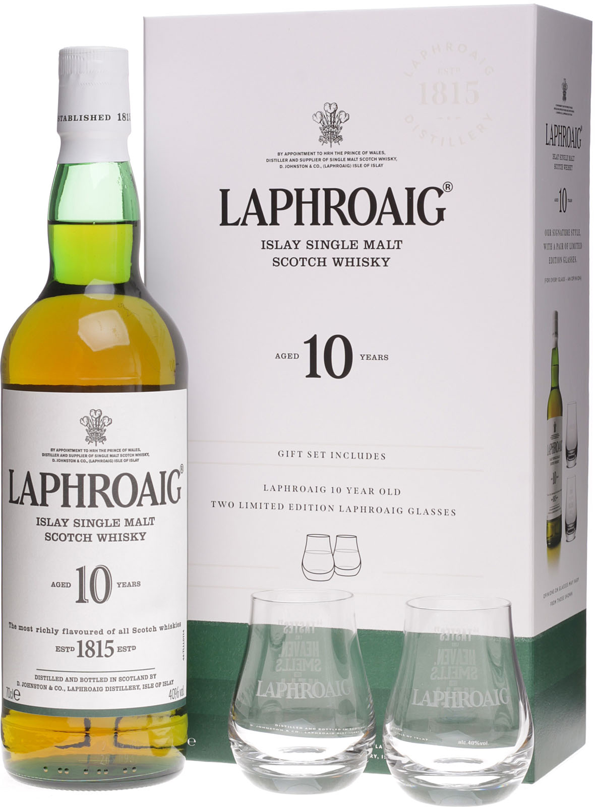 Laphroaig 10 Jahre Whisky im schönen Geschenkset von der