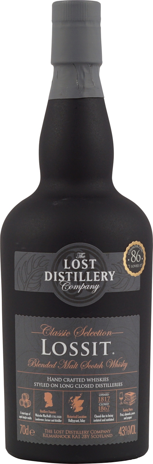 Lost Distillery Classic Lossit Whisky mit 700 ml und 43 Vol. kaufen