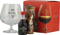 Luis Felipe Gran Reserva Brandy Miniaturset 0,04 Liter 
