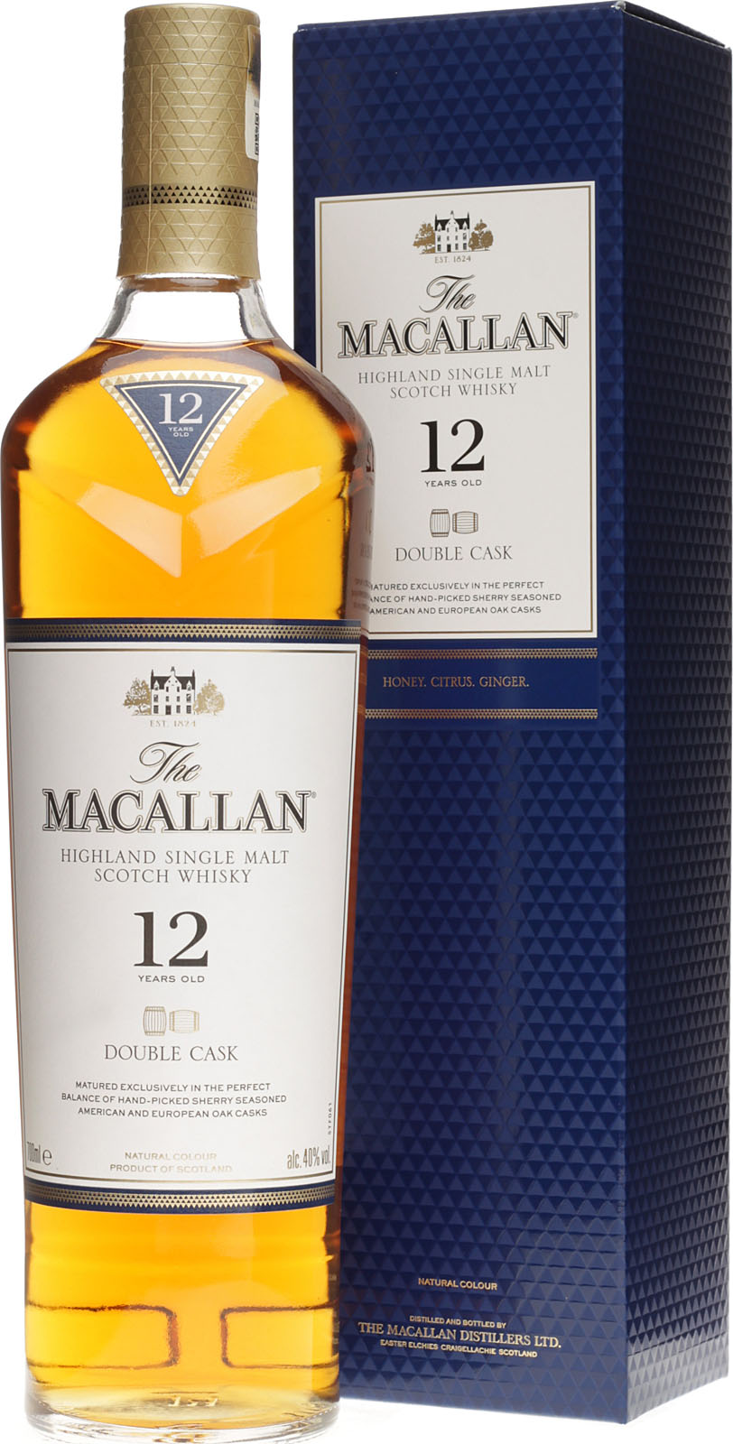 Macallan 12 Jahre Double Cask Mit 0 7 Liter Und 40 Vol