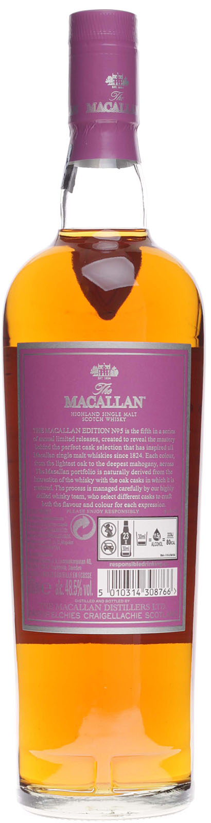 ザ マッカラン エディション NO.5 [ ウイスキー イギリス 700ml ザ