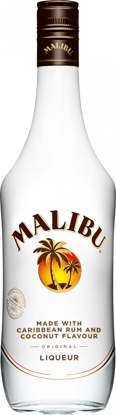 Malibu Carribean Original Kokoslikör aus der Karibik mi