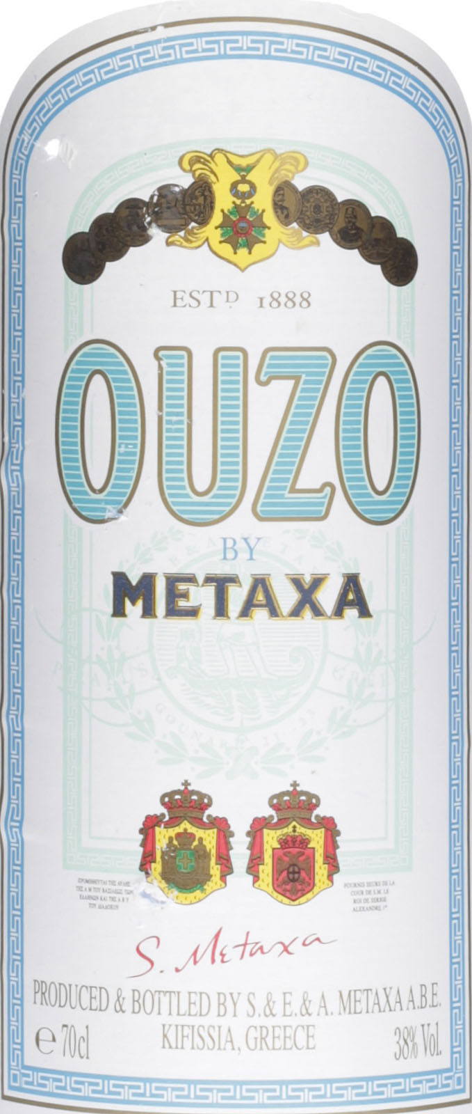 Metaxa Ouzo 0,7 Liter bei uns im Shop kaufen.