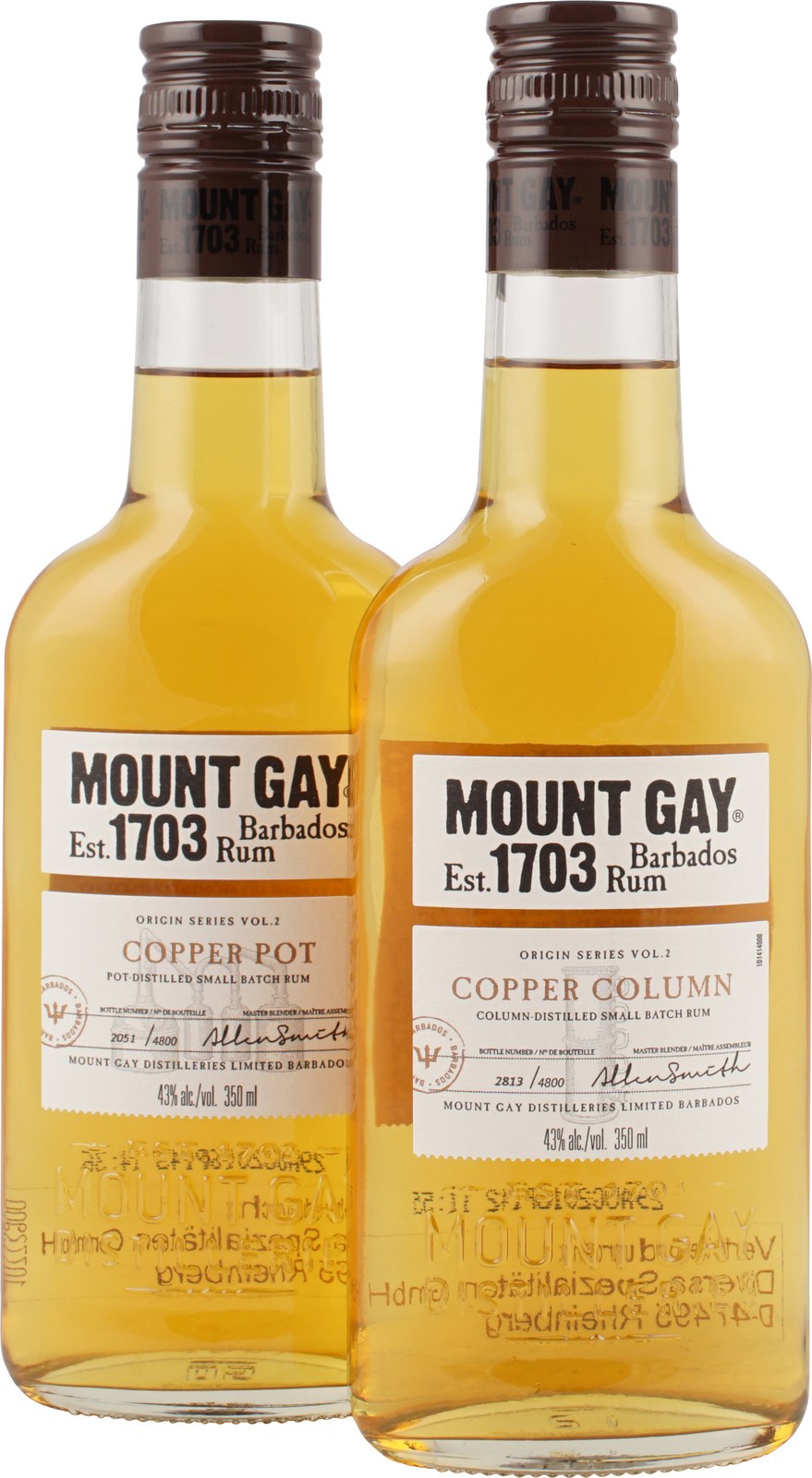Mount Gay Rum 2. Limited Edition mit Copper Pot und Copper Column Rum