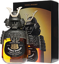 Nikka Gold & Gold Kabuto Samurai Whisky 43 % Vol. im Sh