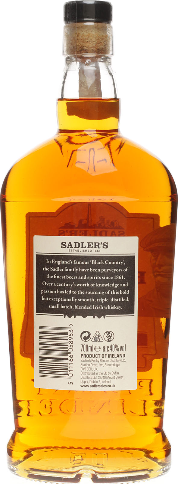 Peaky Blinder Irish Whisky 0,7 Liter 40 % Vol. im Shop